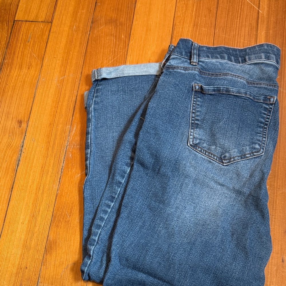 d. jeans Women's Blue Ankle & Cropped Jeans